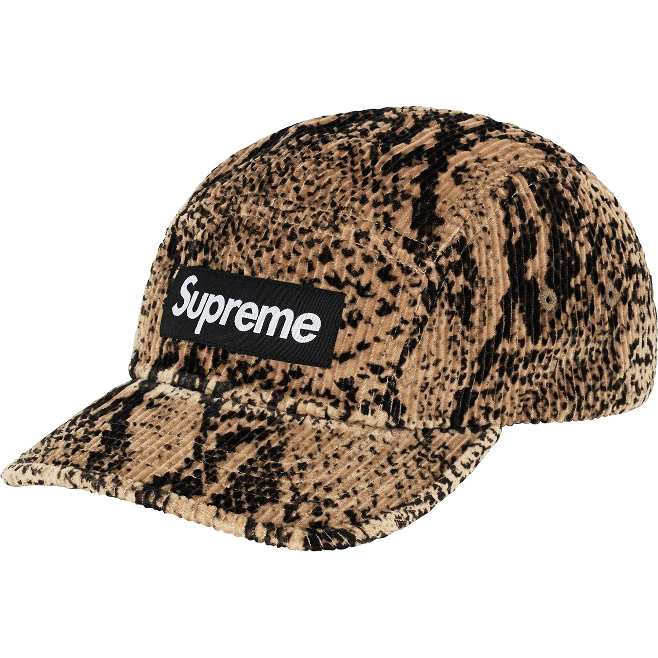 Snakeskin Corduroy Camp Cap view 2